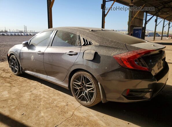 19XFC2F59GE012276 2016 HONDA CIVIC Gray Tył lewy
