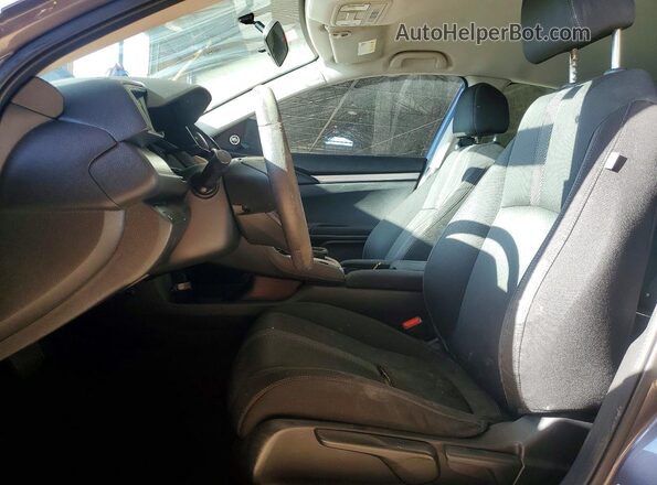 19XFC2F59GE012276 2016 HONDA CIVIC Gray Widok wnętrza z przodu