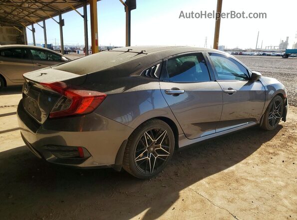 19XFC2F59GE012276 2016 HONDA CIVIC Gray Tył prawy