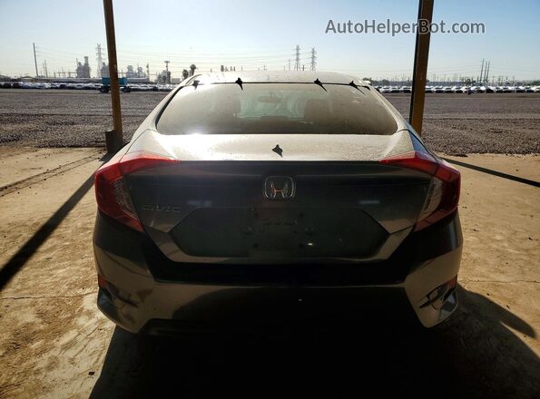 19XFC2F59GE012276 2016 HONDA CIVIC Gray Widok z tyłu