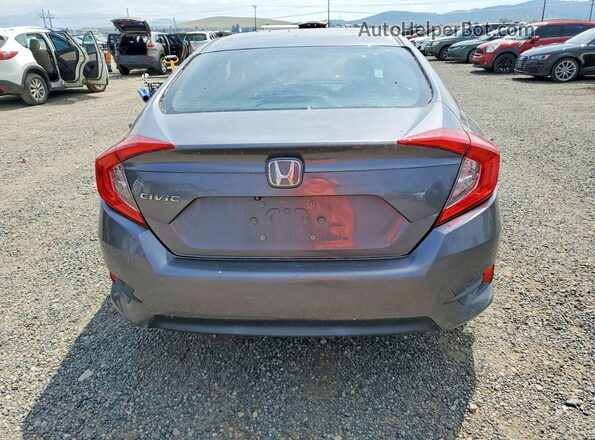 19XFC2F59GE020054 2016 HONDA CIVIC Charcoal Vista trasera