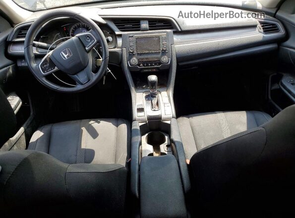 19XFC2F59GE020054 2016 HONDA CIVIC Charcoal Vista del salpicadero