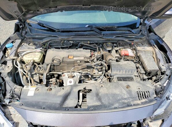 19XFC2F59GE020054 2016 HONDA CIVIC Charcoal Vista interior trasera
