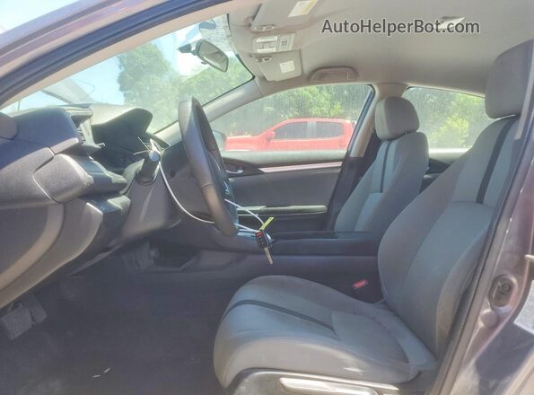 19XFC2F59GE026114 2016 HONDA CIVIC Gray Vista interior delantera