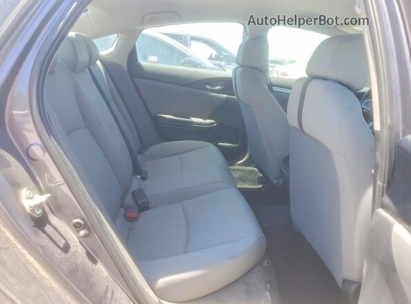 19XFC2F59GE026114 2016 HONDA CIVIC Gray Vista de los asientos traseros