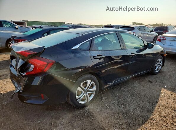 19XFC2F59GE029403 2016 HONDA CIVIC Black Trasero derecho
