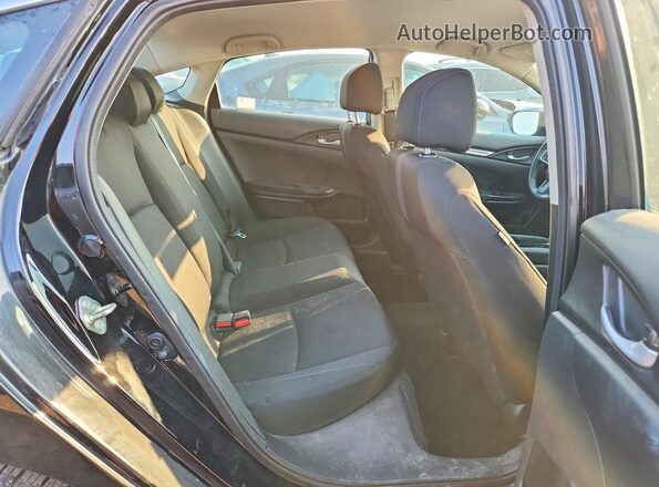 19XFC2F59GE029403 2016 HONDA CIVIC Black Vista de los asientos traseros