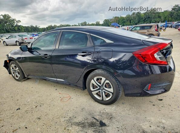 19XFC2F59GE043026 2016 HONDA CIVIC Черный Задняя левая четверть
