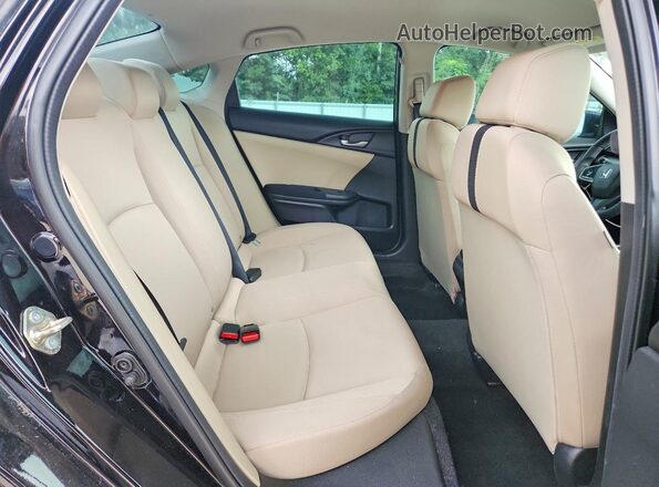 19XFC2F59GE043026 2016 HONDA CIVIC Черный Вид задних сидений
