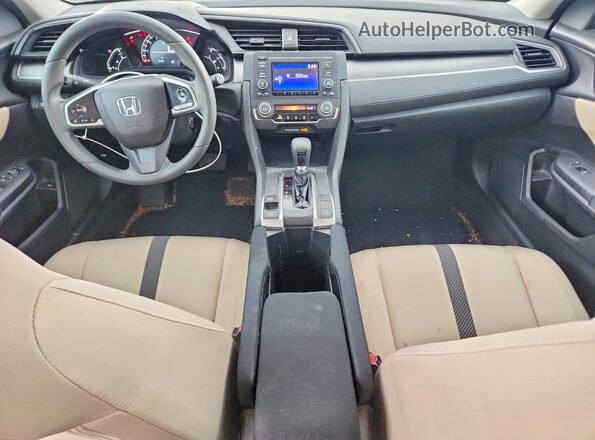 19XFC2F59GE043026 2016 HONDA CIVIC Черный Вид панели приборов