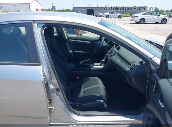 19XFC2F59GE046900 2016 HONDA CIVIC Gray Widok wnętrza z przodu