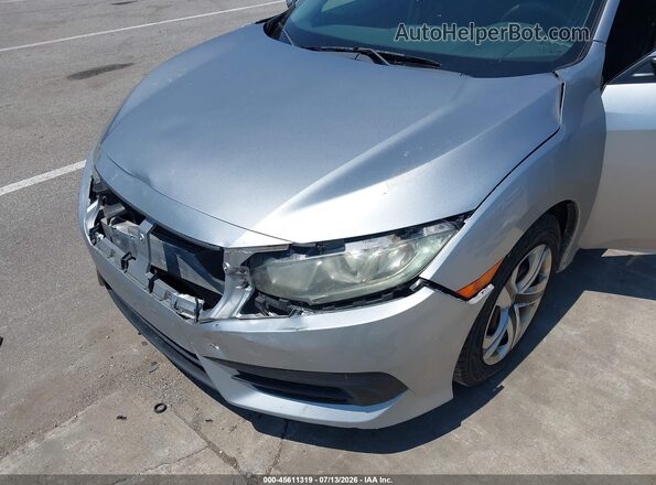 19XFC2F59GE046900 2016 HONDA CIVIC Gray Widok z przodu