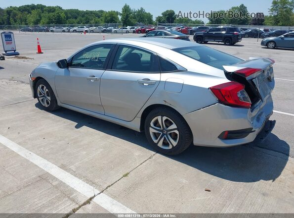 19XFC2F59GE046900 2016 HONDA CIVIC Gray Tył lewy