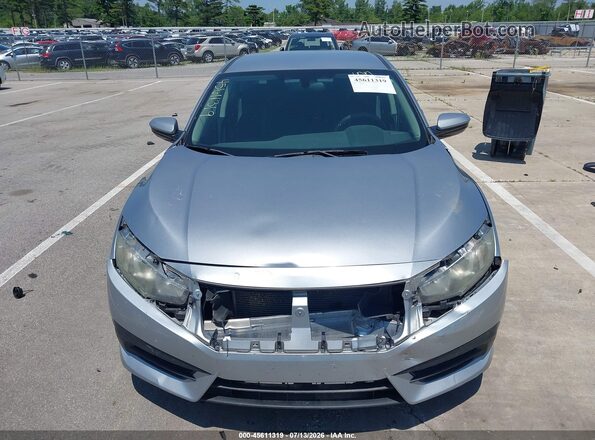 19XFC2F59GE046900 2016 HONDA CIVIC Gray Widok zestawu wskaźników