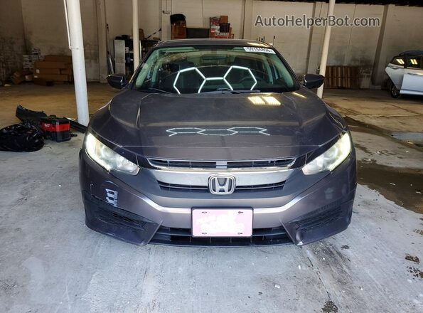 19XFC2F59GE055970 2016 HONDA CIVIC Gray Widok z przodu