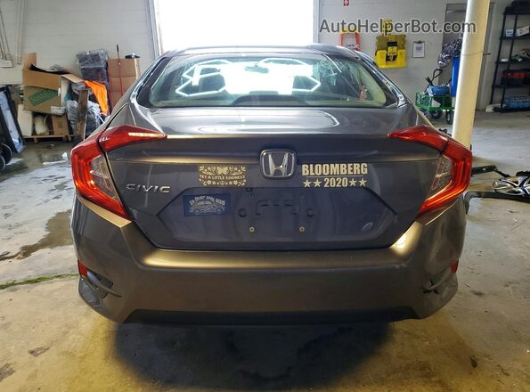 19XFC2F59GE055970 2016 HONDA CIVIC Gray Widok z tyłu