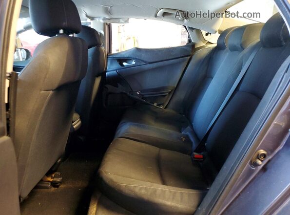 19XFC2F59GE055970 2016 HONDA CIVIC Gray Widok tylnych siedzeń