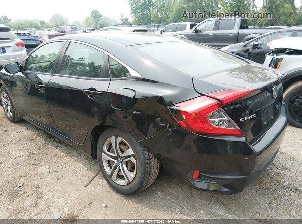 19XFC2F59GE070050 2016 HONDA CIVIC Black Հետևի ձախ