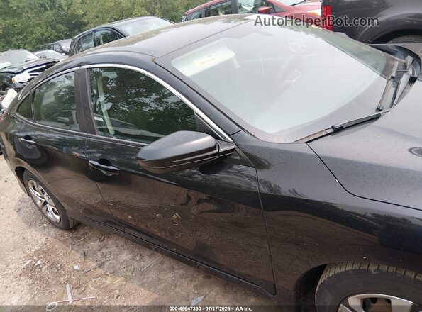 19XFC2F59GE070050 2016 HONDA CIVIC Black Սալոնի հետևի տեսք
