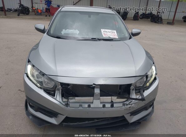 19XFC2F59GE077757 2016 HONDA CIVIC Silver Widok z przodu
