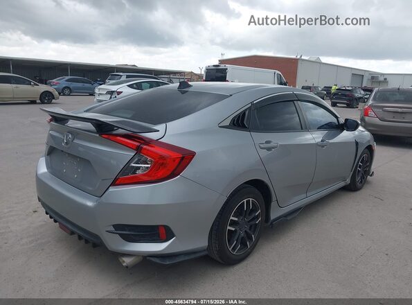 19XFC2F59GE077757 2016 HONDA CIVIC Silver Tył prawy