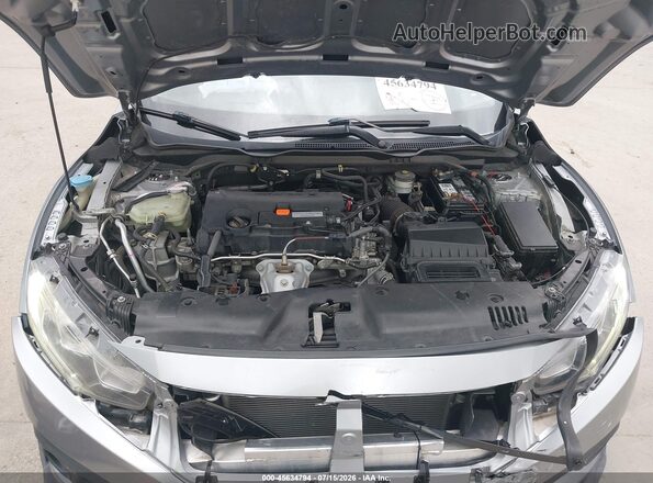 19XFC2F59GE077757 2016 HONDA CIVIC Silver Widok z tyłu