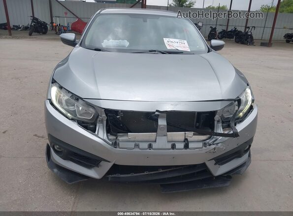 19XFC2F59GE077757 2016 HONDA CIVIC Silver Widok wnętrza z tyłu