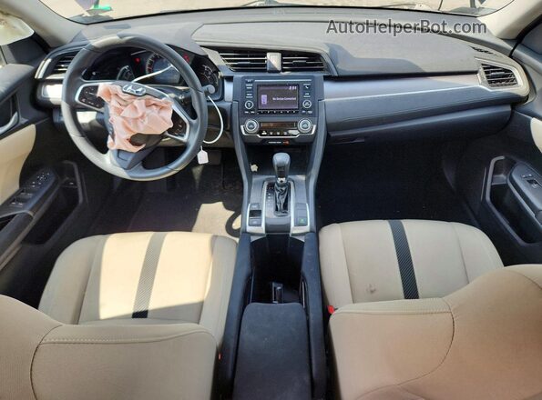 19XFC2F59GE089830 2016 HONDA CIVIC Black წინა პანელის ხედი