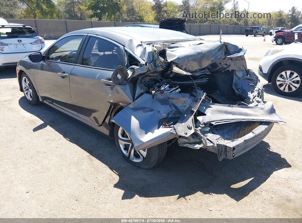 19XFC2F59GE097281 2016 HONDA CIVIC Gray Задня ліва чверть