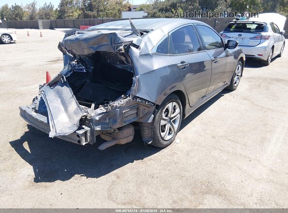 19XFC2F59GE097281 2016 HONDA CIVIC Gray Задня права чверть