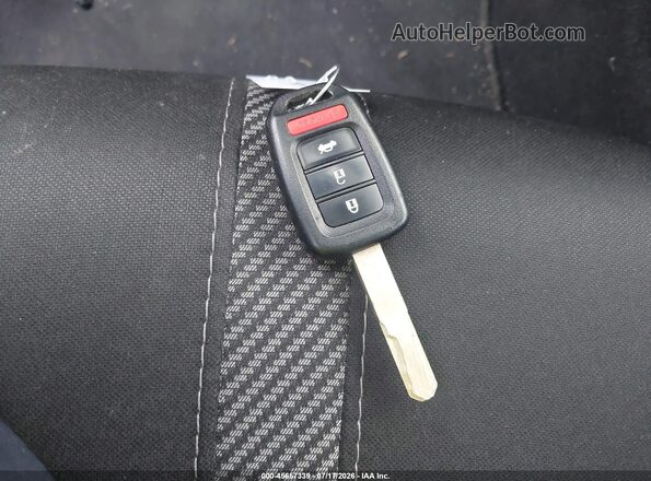 19XFC2F59GE212610 2016 HONDA CIVIC Black Widok deski rozdzielczej