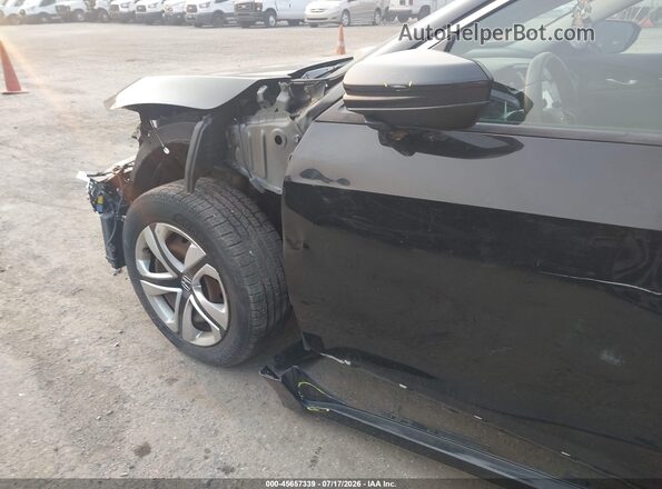 19XFC2F59GE212610 2016 HONDA CIVIC Black Widok zestawu wskaźników