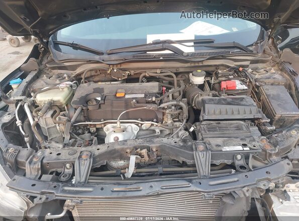 19XFC2F59GE212610 2016 HONDA CIVIC Black Widok z tyłu