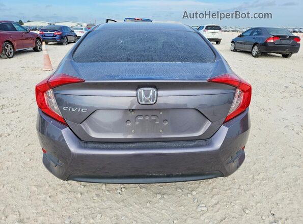 19XFC2F59HE023862 2017 HONDA CIVIC Gray უკანა ხედი