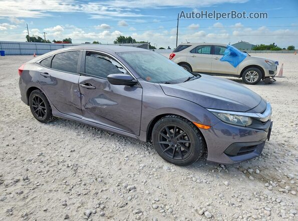 19XFC2F59HE023862 2017 HONDA CIVIC Gray წინა მარჯვენა