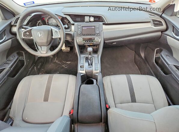 19XFC2F59HE023862 2017 HONDA CIVIC Gray წინა პანელის ხედი
