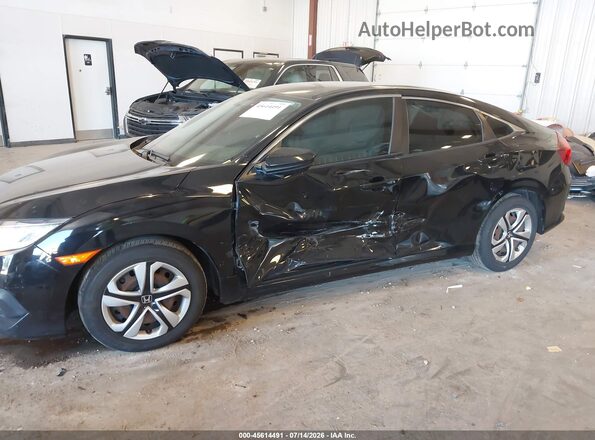 19XFC2F59HE039558 2017 HONDA CIVIC Black Front view