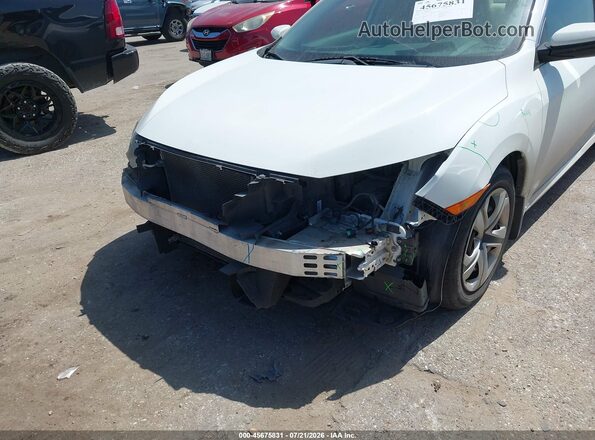 19XFC2F59HE041276 2017 HONDA CIVIC White Вид спереду