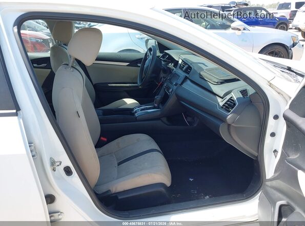 19XFC2F59HE041276 2017 HONDA CIVIC White Вид салону спереду