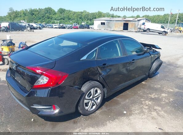 19XFC2F59HE056733 2017 HONDA CIVIC Black უკანა მარჯვენა