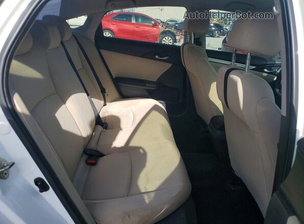 19XFC2F59HE057896 2017 HONDA CIVIC White Widok tylnych siedzeń