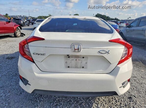 19XFC2F59HE057896 2017 HONDA CIVIC White Widok z tyłu