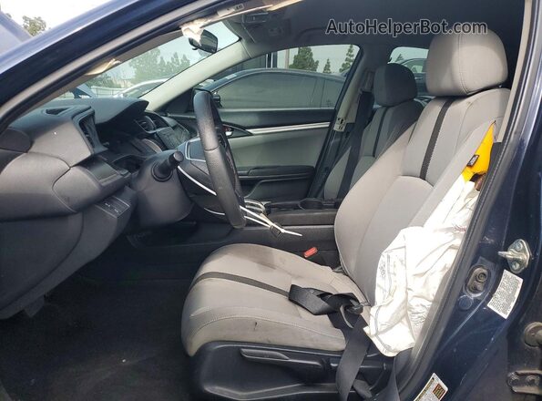 19XFC2F59HE060815 2017 HONDA CIVIC Blue Front interior view