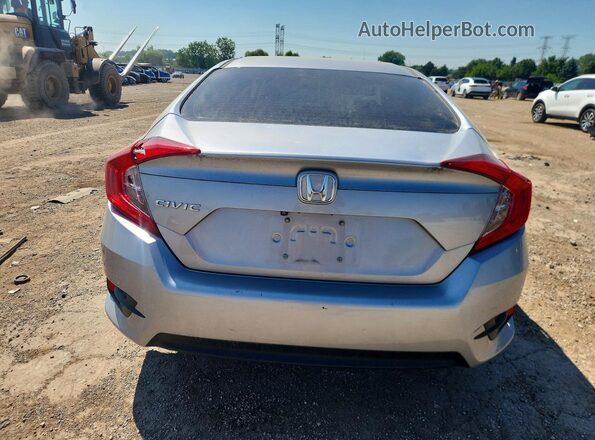 19XFC2F59HE066047 2017 HONDA CIVIC Silver Rear view