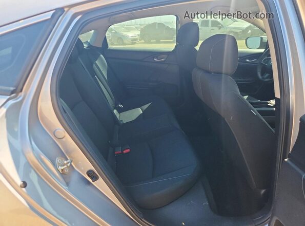 19XFC2F59HE066047 2017 HONDA CIVIC Silver Rear seats view