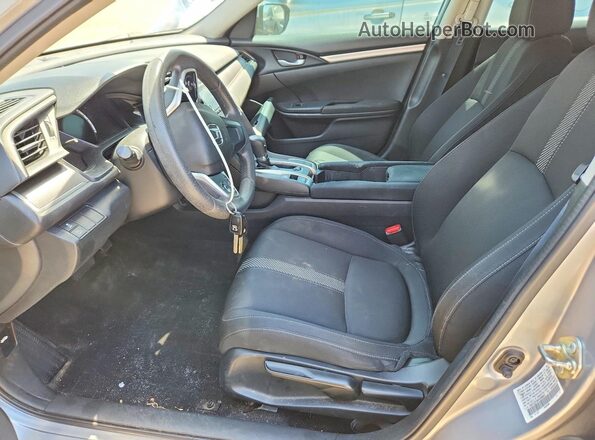 19XFC2F59HE066047 2017 HONDA CIVIC Silver Front interior view