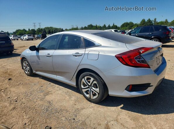 19XFC2F59HE066047 2017 HONDA CIVIC Silver Rear left