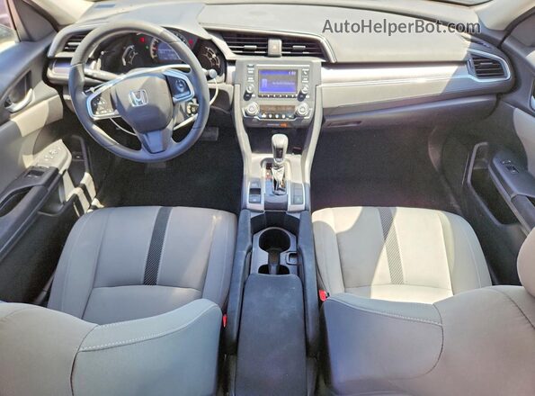 19XFC2F59HE075931 2017 HONDA CIVIC Gray Widok deski rozdzielczej
