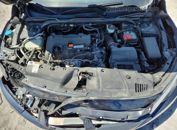 19XFC2F59HE075931 2017 HONDA CIVIC Gray Widok wnętrza z tyłu