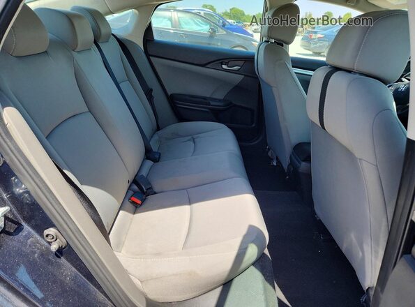 19XFC2F59HE075931 2017 HONDA CIVIC Gray Widok tylnych siedzeń